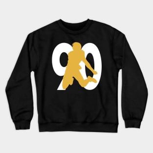 the number 90 tj watt 2 Crewneck Sweatshirt